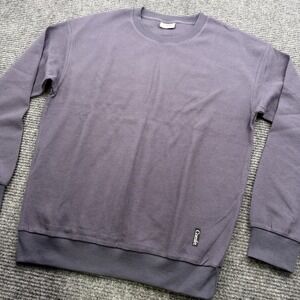 Comfrt Waffle Lounge Long Sleeve Shirt Men's Size Medium Stone Blue New In Bag